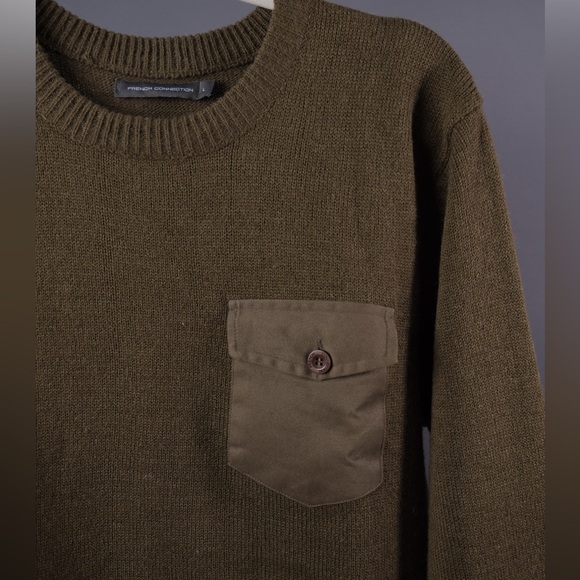 FCUK - Military Sweater (French Connection) - Picture 3 of 5